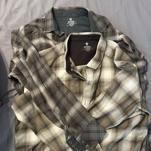 Kuhl button down casual shirts.